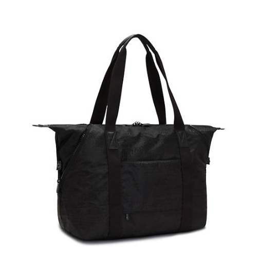 Kipling Art Medium Tote Bags Black | USA-23FKNZ