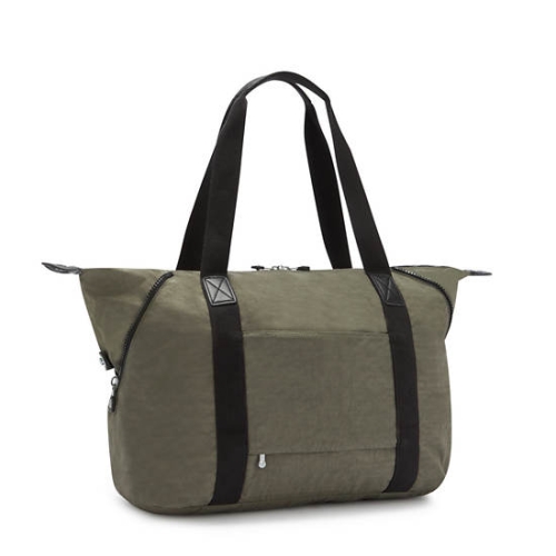 Kipling Art Medium Tote Bags Green | USA-41JGKR