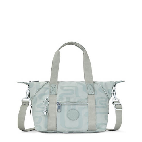 Kipling Art Mini Classic Printed Shoulder Bags Mint | USA-84PJMX