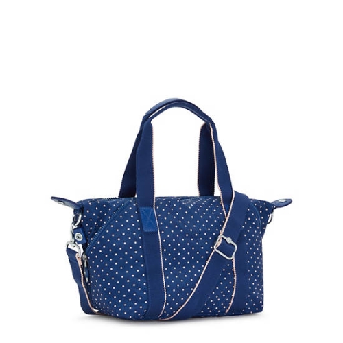 Kipling Art Mini Printed Shoulder Bags Blue | USA-32TPOC