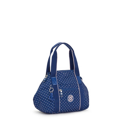 Kipling Art Mini Printed Shoulder Bags Blue | USA-32TPOC