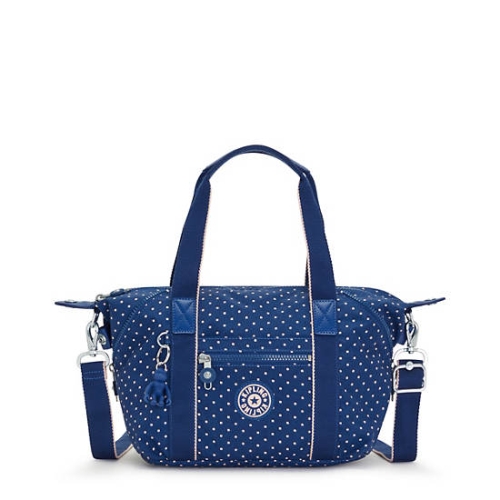 Kipling Art Mini Printed Shoulder Bags Blue | USA-32TPOC