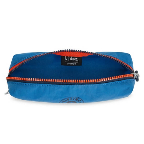 Kipling Boran Pencil Case Pouches Blue | USA-81KJGT