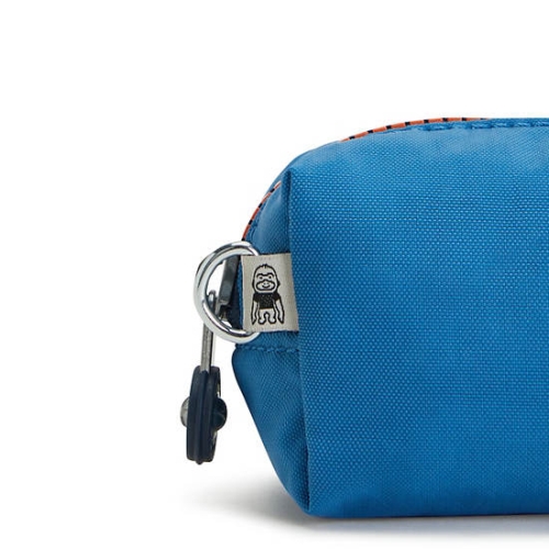 Kipling Boran Pencil Case Pouches Blue | USA-81KJGT