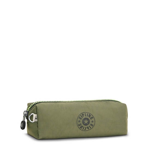 Kipling Boran Pencil Case Pouches Olive | USA-94OWRY