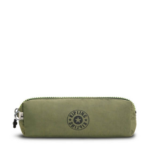 Kipling Boran Pencil Case Pouches Olive | USA-94OWRY