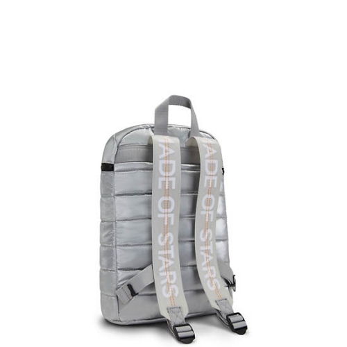 Kipling Bosko MTV Backpacks Silver | USA-13OTWA