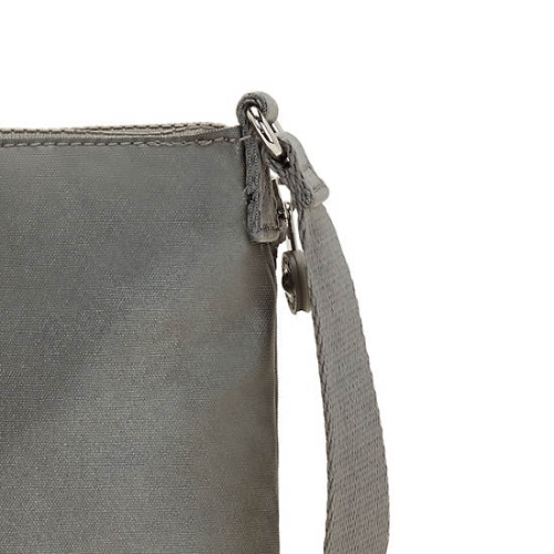 Kipling Boyd Metallic Crossbody Bags Greyl | USA-95ZHBN