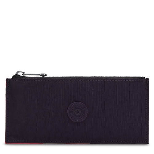 Kipling BrionClassic Card Case Pouches Pink Purple | USA-41FTJG