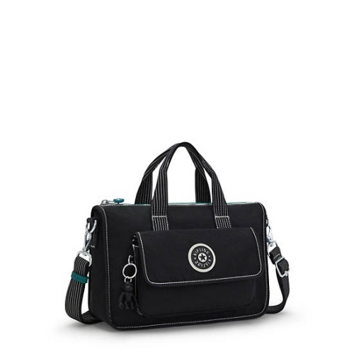 Kipling Bryana Shoulder Bags Black | USA-73QUKJ