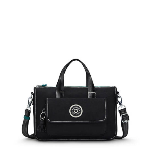 Kipling Bryana Shoulder Bags Black | USA-73QUKJ