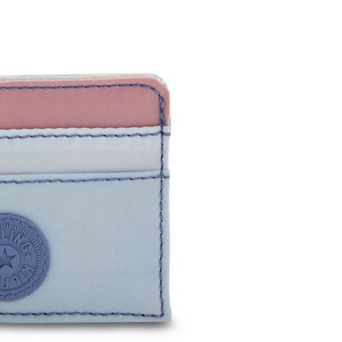 Kipling Cardy Card Holder Pouches Light Blue Pink | USA-34NAOQ