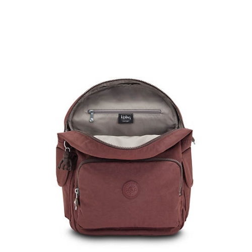 Kipling City Pack Backpacks Burgundy | USA-75AZDG