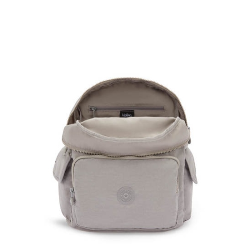 Kipling City Pack Backpacks Grey | USA-51NLIZ