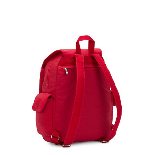 Kipling City Pack Backpacks Red Dark Red | USA-48IDKX