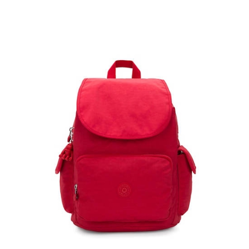 Kipling City Pack Backpacks Red Dark Red | USA-48IDKX