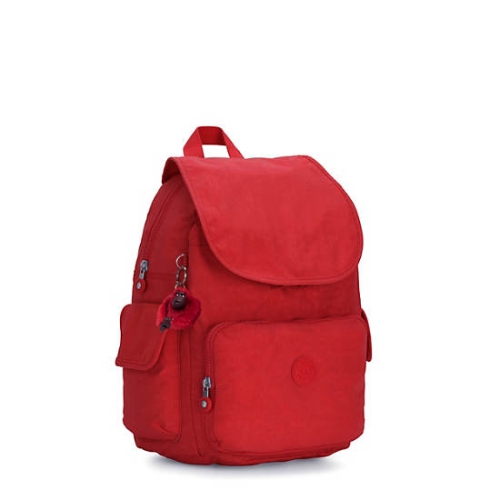 Kipling City Pack Backpacks Red Pink | USA-69NQZK