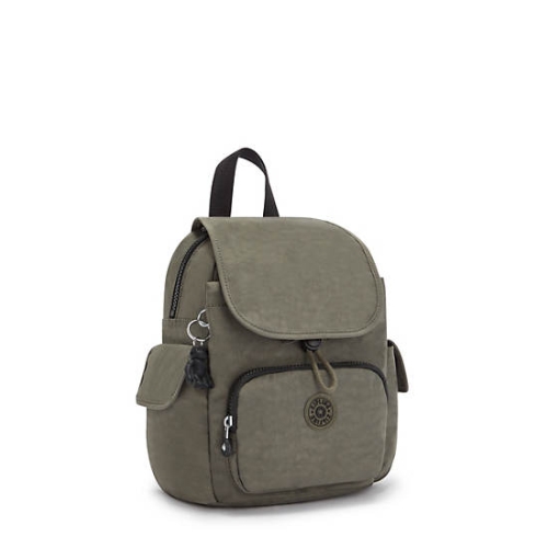 Kipling City Pack Mini Backpacks Green | USA-13QHBP