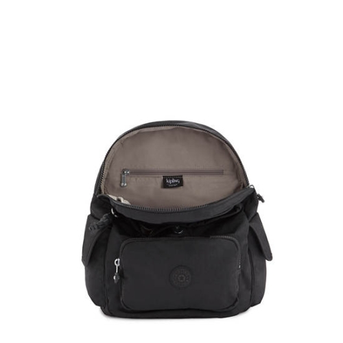 Kipling City Pack Small Backpacks Black | USA-38KWFZ