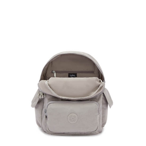 Kipling City Pack Small Backpacks Grey | USA-74HNLD