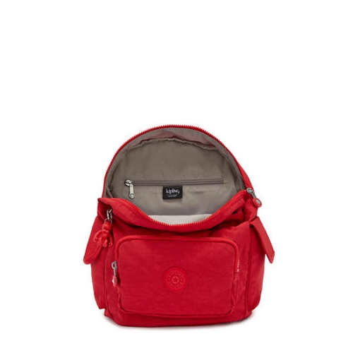 Kipling City Pack Small Backpacks Red | USA-05USWD