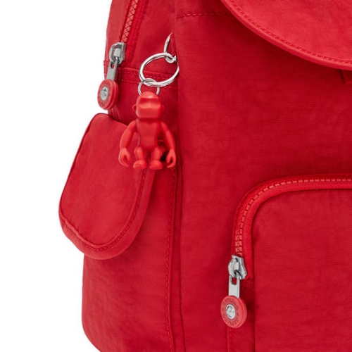 Kipling City Pack Small Backpacks Red | USA-05USWD