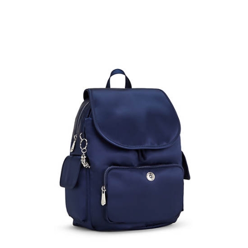 Kipling City Pack Small Classic Backpacks Blue | USA-23WBUG