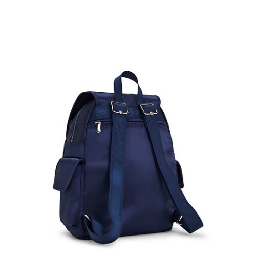 Kipling City Pack Small Classic Backpacks Blue | USA-23WBUG