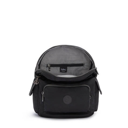 Kipling City Pack Small Classic Backpacks Black | USA-46UJAX