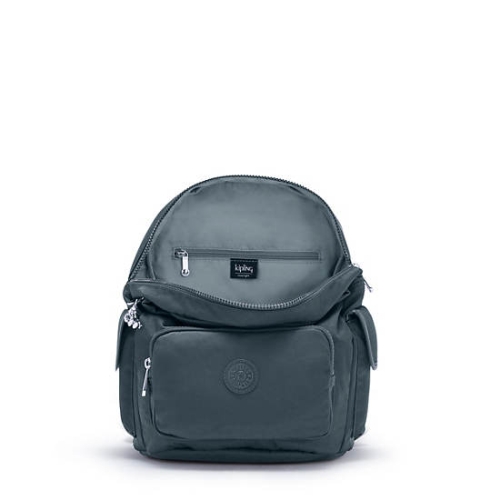 Kipling City Pack Small Classic Backpacks Navy | USA-62GNJS