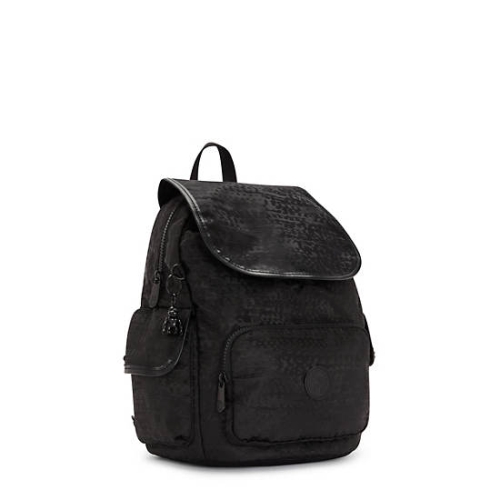 Kipling City Pack Small Classic Backpacks Black | USA-63REJL