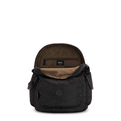 Kipling City Pack Small Classic Backpacks Black | USA-63REJL