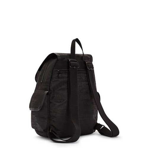 Kipling City Pack Small Classic Backpacks Black | USA-63REJL