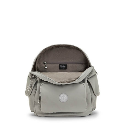 Kipling City Pack Small Classic Backpacks Grey | USA-64QCJG