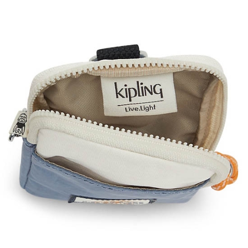 Kipling Clark Neck Pouch Handbags Grey | USA-51WISY