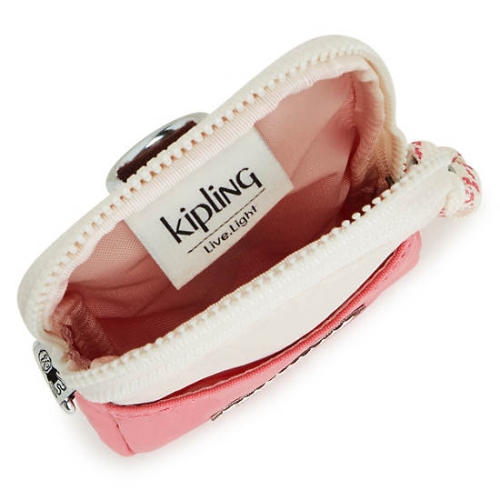 Kipling Clark Neck Pouch Handbags Pink | USA-85RBXV