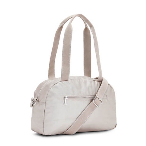 Kipling Cool Defea Metallic Shoulder Bags Beige | USA-12MLBD