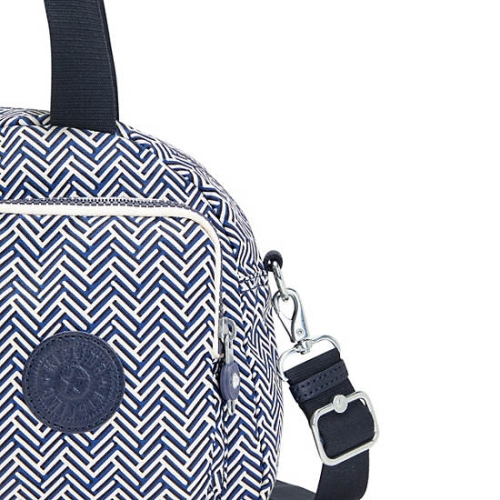 Kipling Cool Defea Printed Shoulder Bags Grey | USA-37HKNW