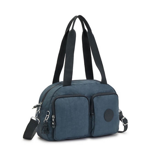 Kipling Cool Defea Shoulder Bags Navy Grey | USA-63NKCH