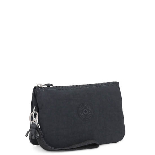 Kipling Creativity Extra Large Fashion Wristlet Pouches Navy | USA-10XWAO