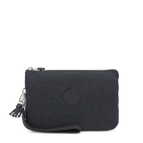 Kipling Creativity Extra Large Fashion Wristlet Pouches Navy | USA-10XWAO