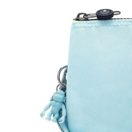 Kipling Creativity Extra Large Fashion Wristlet Handbags Blue | USA-16QPUG