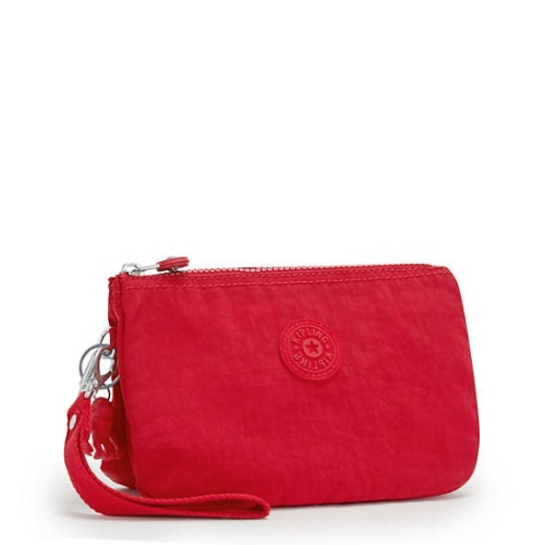 Kipling Creativity Extra Large Fashion Wristlet Pouches Burgundy | USA-57QRUM