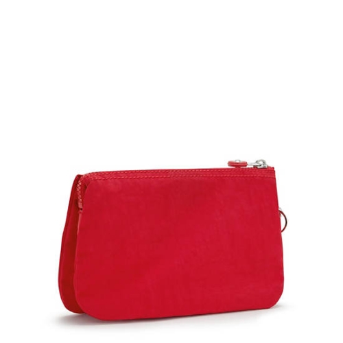 Kipling Creativity Extra Large Fashion Wristlet Pouches Red | USA-93NZVJ