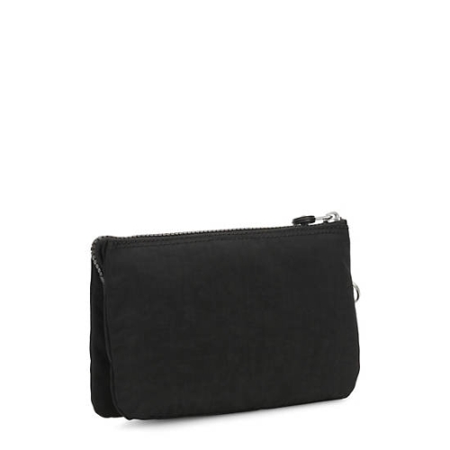 Kipling Creativity Extra Large Wristlet Pouches Black | USA-13QNGW