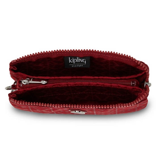 Kipling Creativity Large Classic Pouches Red | USA-95IDJH