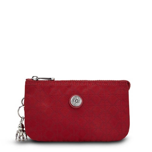 Kipling Creativity Large Classic Pouches Red | USA-95IDJH