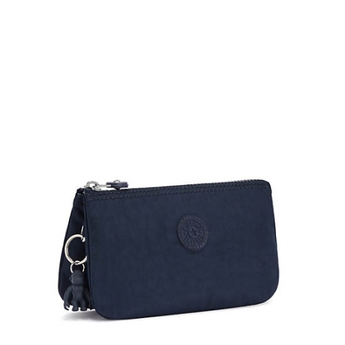 Kipling Creativity Large Pouches Blue | USA-03WCMF