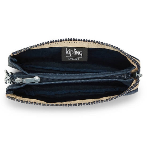 Kipling Creativity Large Pouches Blue | USA-73BLJZ