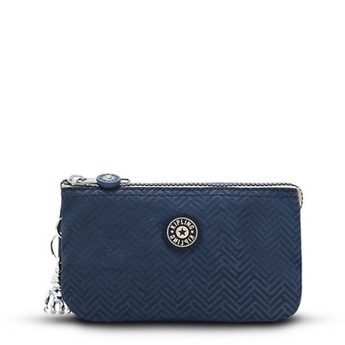 Kipling Creativity Large Pouches Blue | USA-73BLJZ